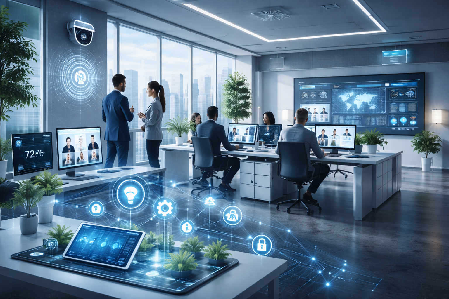 Our team delivering innovative technology solutions
